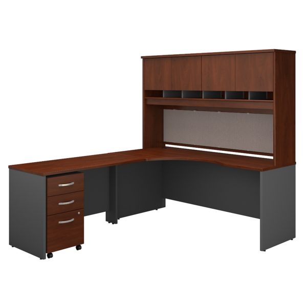 Bush Business Furniture Series C 72w Left Handed Corner Desk With